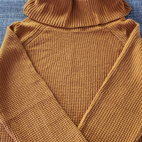 Sharon Cowl Neck Waffle Stitch Sweater - Picture 7 of 8